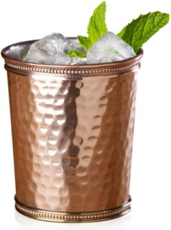 Solid Copper Hammered Mint Julep Cup