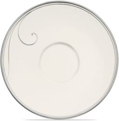 Dinnerware, Platinum Wave Saucer