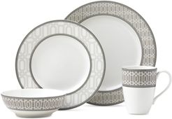 Neutral Party Link 4-Piece Place Setting