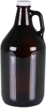 Legacy by Picnic Time Amber Translucent Glass 64 oz. Growler