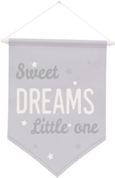 The Dreamer Collection Graphic-Print Wall Banner Bedding