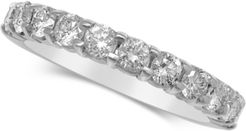 Diamond Gold Band (1 ct. t.w.) in 14k White, Yellow or Rose Gold