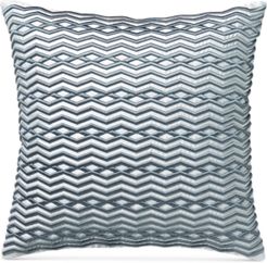 Diamond Stripe 18" Square Decorative Pillow, Created for Macy's Bedding