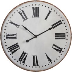 Round Metal Wall Clock