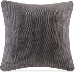Bree Chunky-Knit 20" Square Pillow Cover