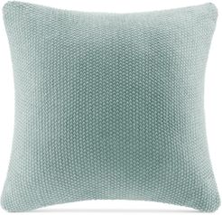 Bree Chunky-Knit 20" Square Pillow Cover