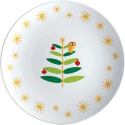 Holiday Hoot Round Platter