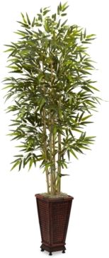 6' Bamboo Artificial Tree in Decorative Planter