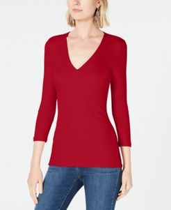 Inc Ribbed Top, Created for Macy's