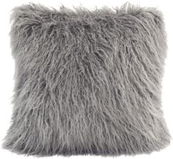 18"x18" Mongolian Faux Fur Pillow