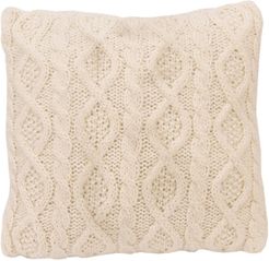 18"x18" Cable Knit Pillow