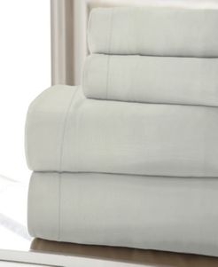 1200 Thread Count Solid Sateen Queen Sheet Set Bedding