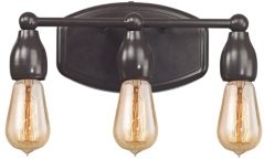 Vernon 3 Light Vanity in Oil Rubbed Bronze