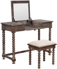 Ashley Vanity Set with Bench and Mirror