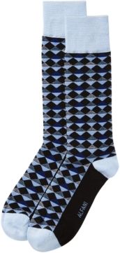 Diamond-Stripe Socks, Created for Macy's