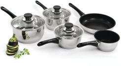 Vision 8 Piece Stainless Steel Cookware Set