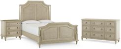 Chelsea Court Bedroom Furniture, 3-Pc. Set (King Bed, Nightstand & Dresser), Created for Macy's