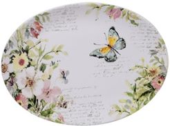 Spring Meadows Oval Platter
