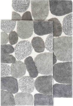 Pebbles 2 Piece Bath Rug Set Bedding