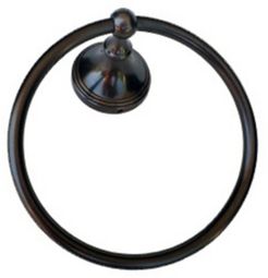 Arista Annchester Towel Ring Oil-Rubbed Bronze Finish Bedding