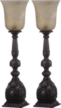 Dion 27.5"H Set of 2 Arifact Table Lamp