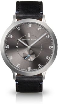 L1 Gray Leather Watch 42mm