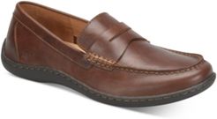 Simon Moc-Toe Slip-on Loafers Men's Shoes