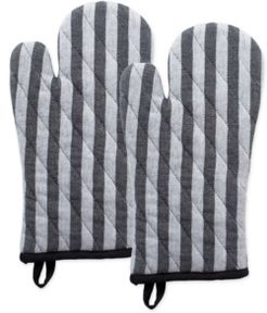 Stripe Oven Mitt Set of 2