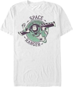 Disney Pixar Men's Toy Story Buzz The Space Ranger Short Sleeve T-Shirt