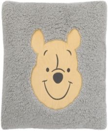 Winnie the Pooh Sherpa Pillow With Applique Bedding