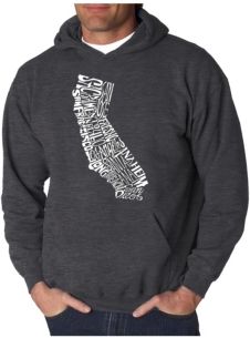 Word Art Hooded Sweatshirt - California State