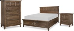 Forest Hills Bedroom Furniture 3-Pc. Set (California King Storage Bed, Nightstand & Chest)