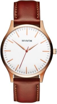 The 40 Tan Leather Strap Watch 40mm