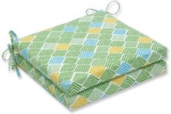 Belk Seaglass Squared Corners Seat Cushion, Set of 2