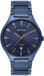 Blue Titanium Bracelet Watch 39mm