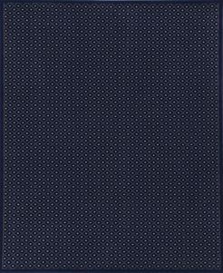 Closeout! Km Home 782/1310/Navy Pesaro Blue 3'3" x 4'11" Area Rug