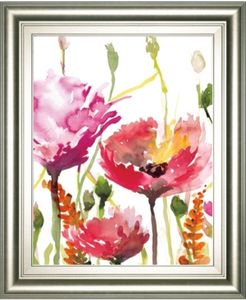 Blooms and Buds by Rebecca Meyers Framed Print Wall Art - 22" x 26"