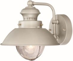 Harwich Brushed Nickel Coastal Farmhouse Barn Outdoor Wall Light