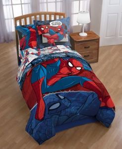 Reversible Spiderman Twin Comforter Bedding
