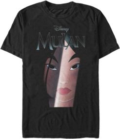 Mulan Big Face Shadow, Short Sleeve T-Shirt