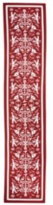 Vern Yip by Skl Home Christmas Carol Table Runner in Red