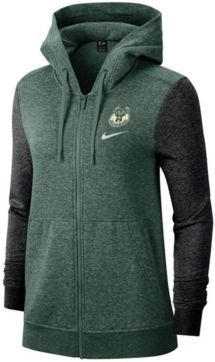 Milwaukee Bucks Full-Zip Club Fleece Jacket