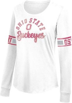 Ohio State Buckeyes Favorite Long Sleeve Foil T-Shirt
