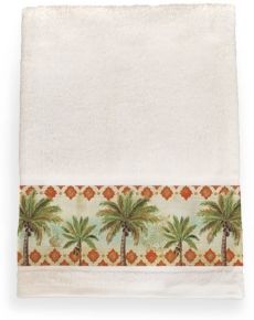 Spice Palm Bath Towel Bedding