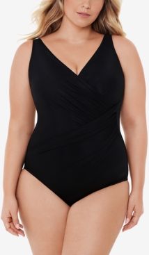 Plus Size Oceanus One-Piece Swimsuit Women's Swimsuit