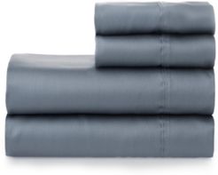 The Welhome Smooth Cotton Tencel Sateen Full Sheet Set Bedding