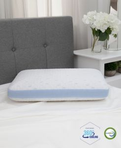 Cold Touch Gusseted Gel-Infused Memory Foam Pillow - Oversized