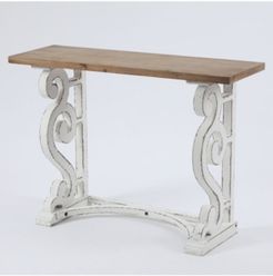 Wood Rustic Vintage-Inspired Console And Entry Table