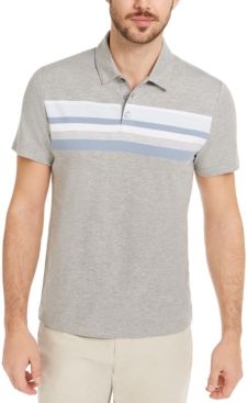 Honeycomb Striped Polo Shirt, Created for Macy's