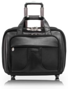Chicago, 15" Patented Detachable -Wheeled Laptop Briefcase